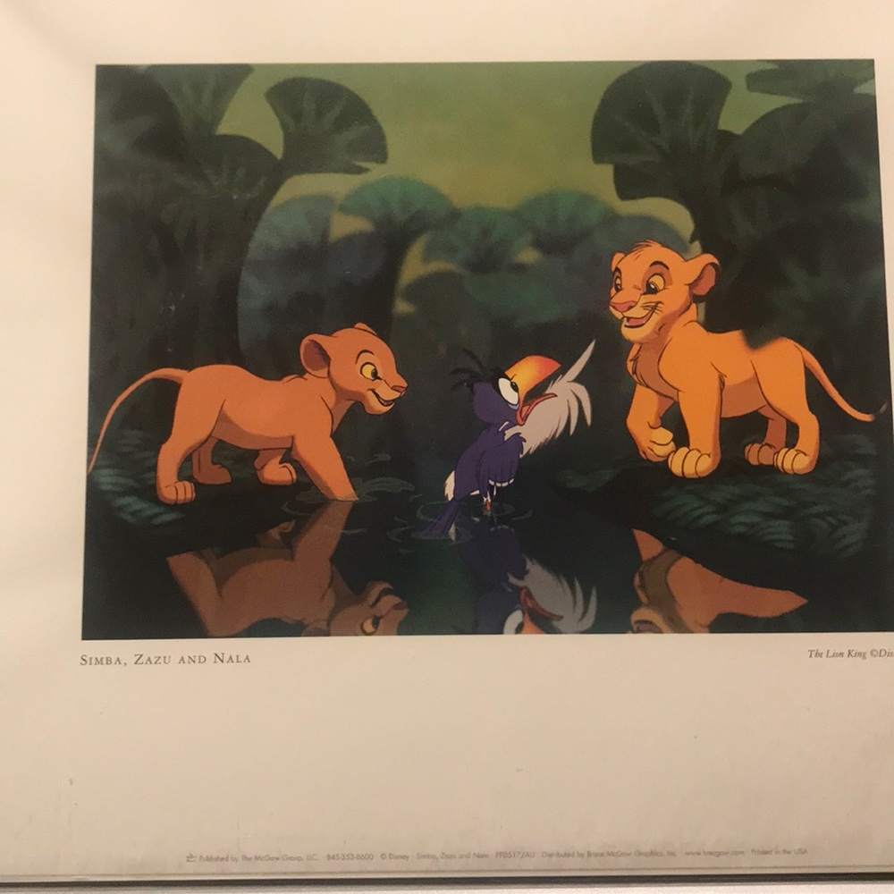 Lion King print